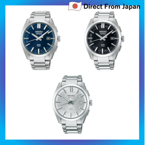 [Relógio Seiko] ASTRON SBXD031 Relógio Masculino, Fabricado no Japão, Energia Solar, Correção de Ondas de Rádio por Saté