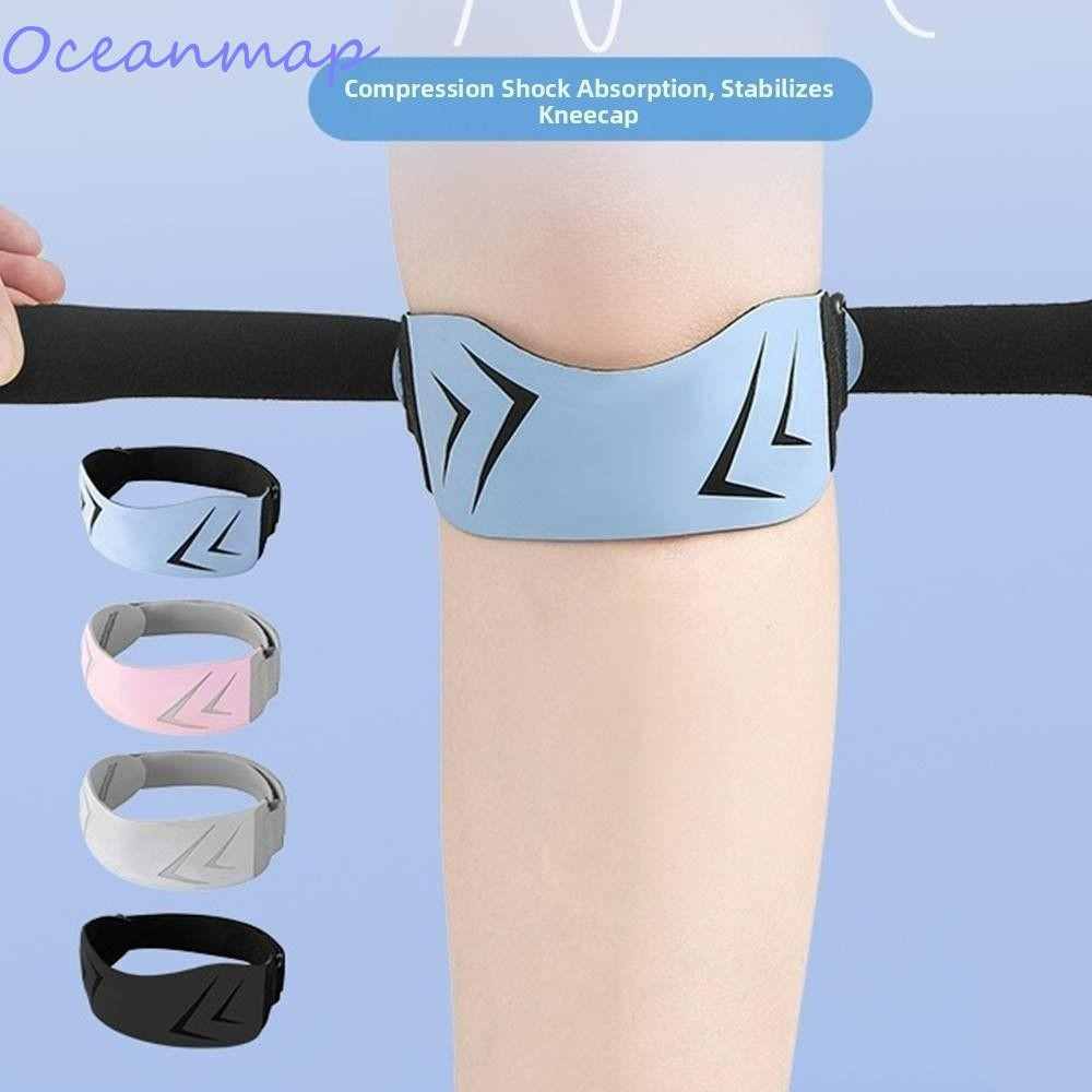 Faixa Patelar De Joelho OCEANMAP , Cinto Protetor Com Absorção De Choque , Joelheira Esportiva Respirável