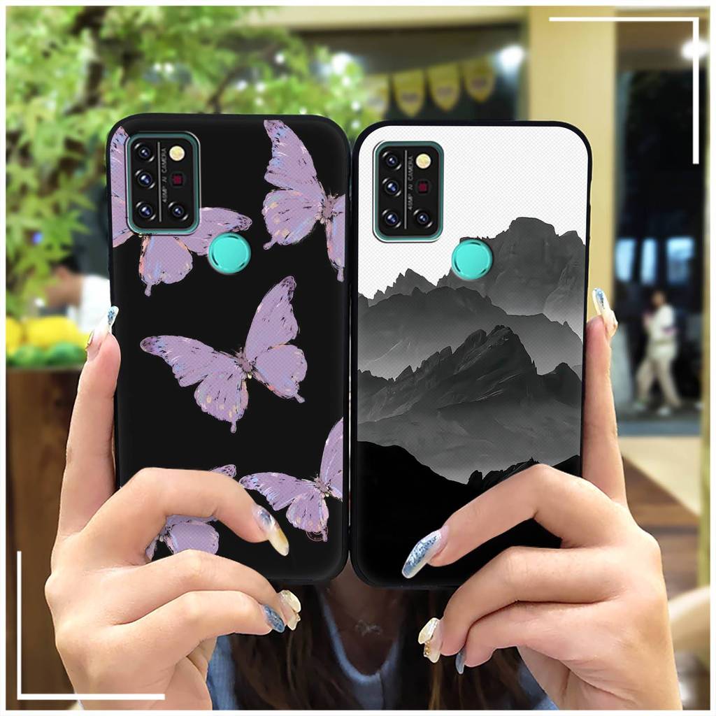 Capa De Telefone De Silicone Fofa Para UMIDIGI A9 Pro/A9 2021 Max TPU Anti-Poeira Durável Traseira Bolsa Envoltório Comp