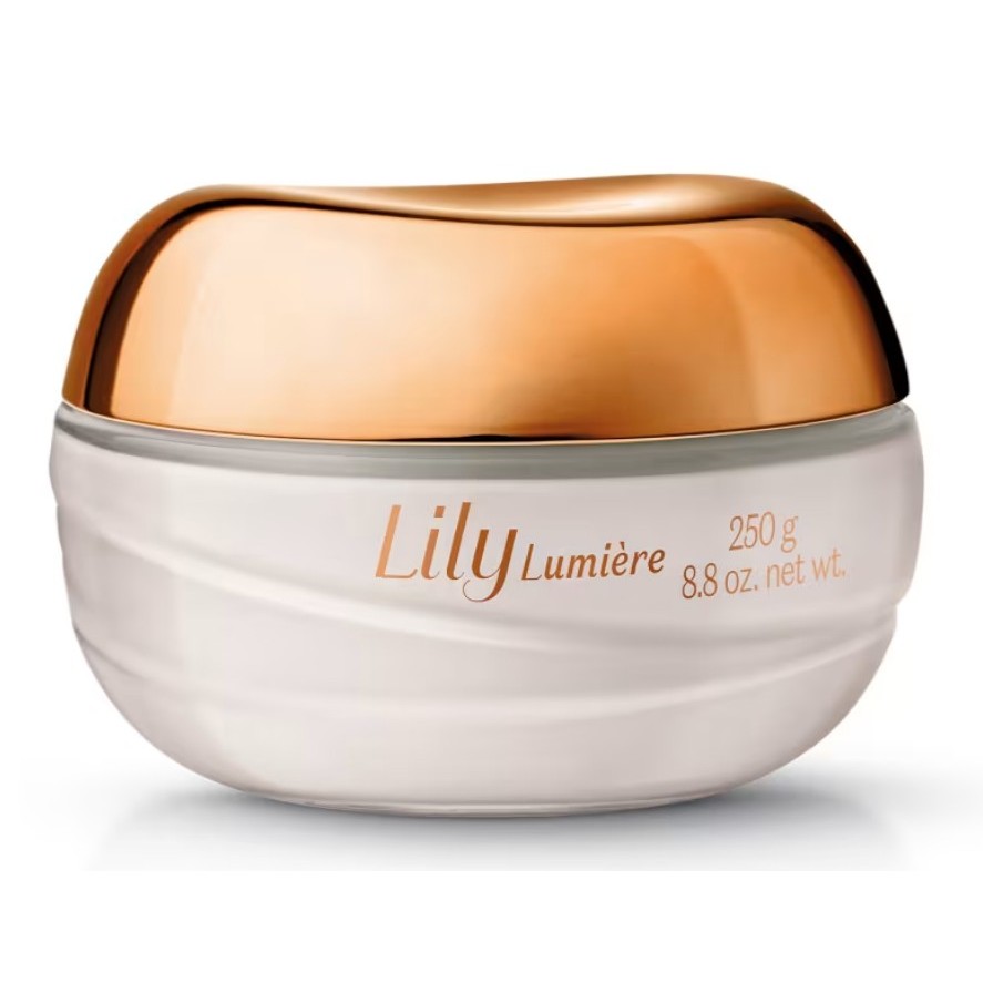 Boticário Creme Acetinado Hidratante Desodorante Corporal Lily Lumière 250g