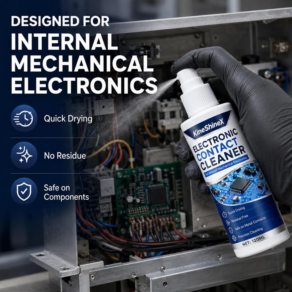 120ml Limpador De Contato Eletrônico Manutenção Elétrica Spray Placa Circuito Solução Limpeza Para Indústria Automotiva