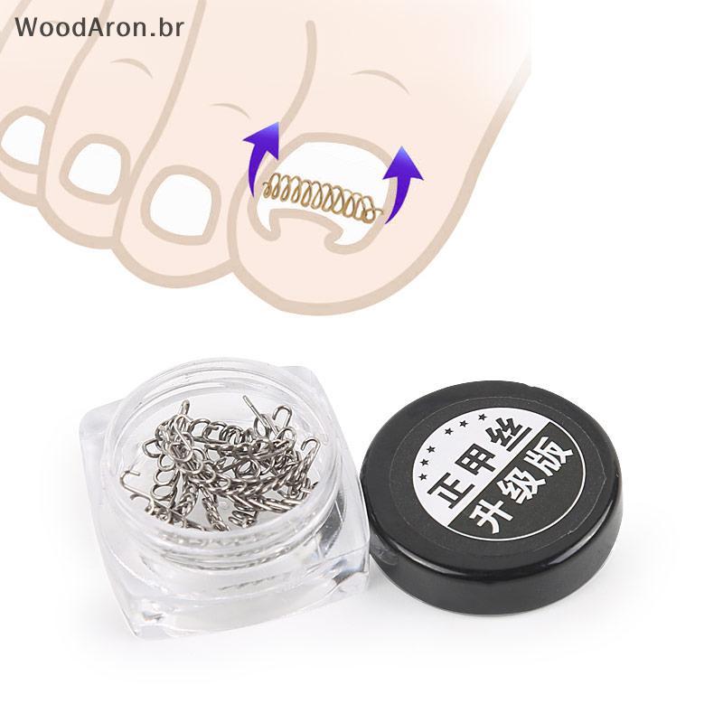WoodAron Fixer Foot Nail Tool Correção Spring Onyxis Joanete Corretor Para Unhas Dos Pés br