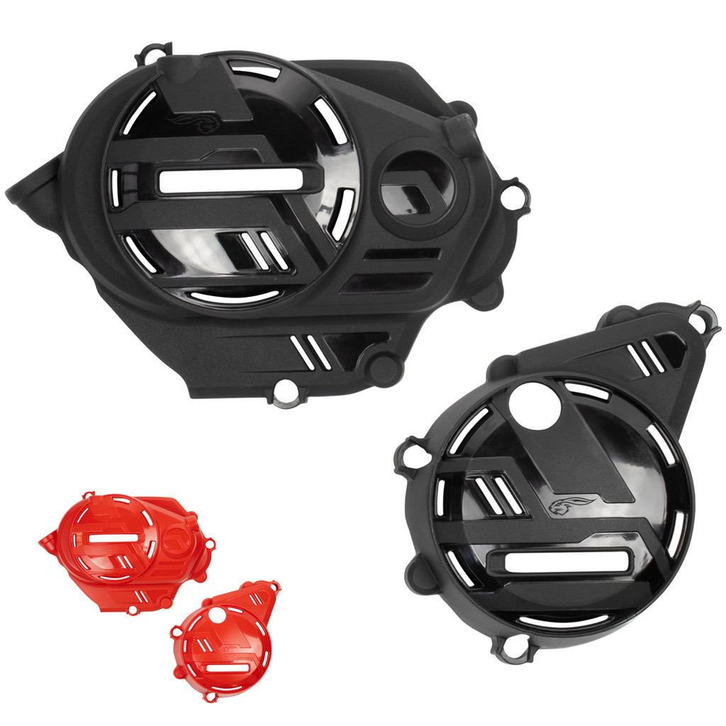 Protetor De Tampas Do Motor Cg Bros Titan Fan Start 150cc 125cc Amx