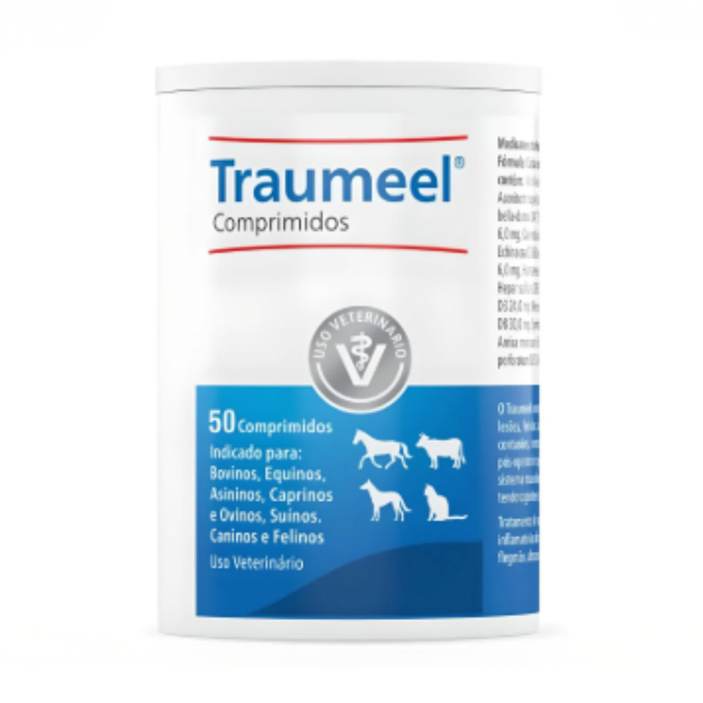 Traumeel Uso Veterinario Heel-Vet C/ 50 Comprimidos