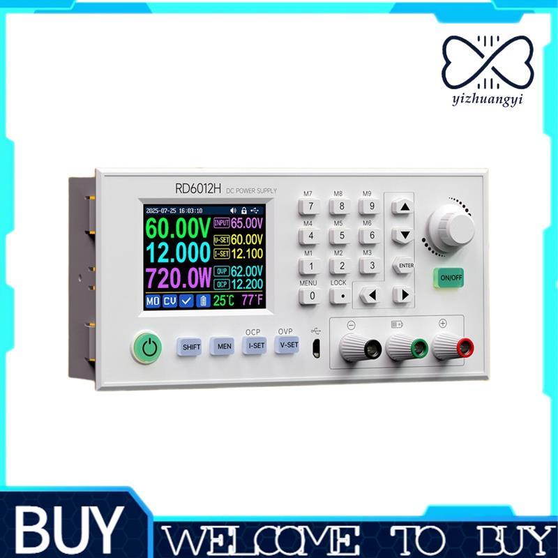 RD6012H DC Step-Down Fonte De Alimentação 60V 12A Módulo Conversor De Reforço Para Suporte Ajustável Atualização De Firm