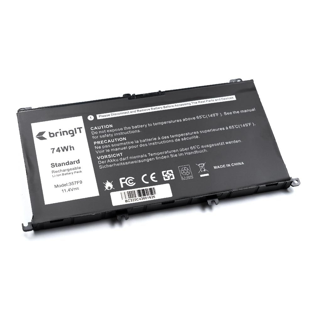 Bateria para Notebook Dell Part Number 357F9 6500mAh