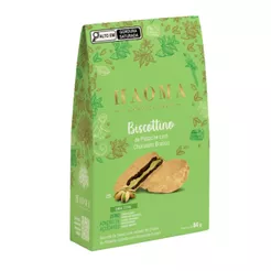 Biscottino Haoma De Pistache Com Chocolate Branco 84g