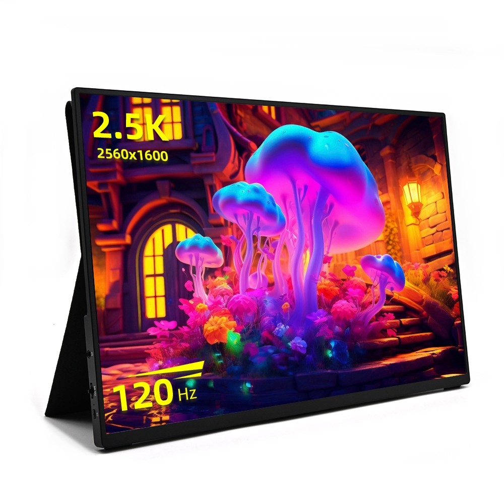 Monitor Portátil 14-18.5"polegadas HD IPS metal Alta Res Compatível Notebook Celular PC PS4 PS5 Xbox