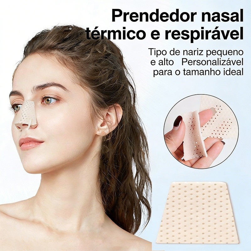 Tala Nasal Termoplástica , Suporte De Fixação Óssea , Nariz Indolor , Moldagem Respirável , Adesivo