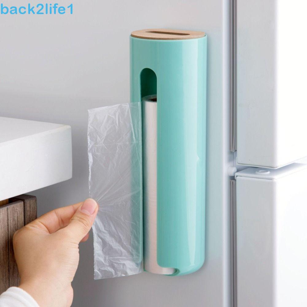 Distribuidor De Almofada De Algodão BACK2LIFE1 , Recipiente Para Montagem Em Parede De Plástico , Caixa De Armazenamento