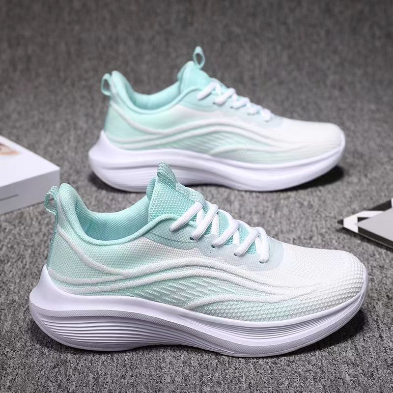 Tênis feminino 2026 novo estilo outono malha respirável leve tênis de corrida sapatos femininos All-Match sapatos casuai