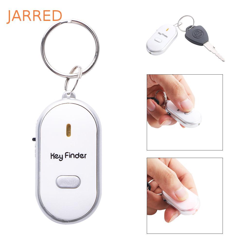 JARRED LED Apito Localizador De Chave Bip Mini Chaveiro Luz Tocha Rastreador