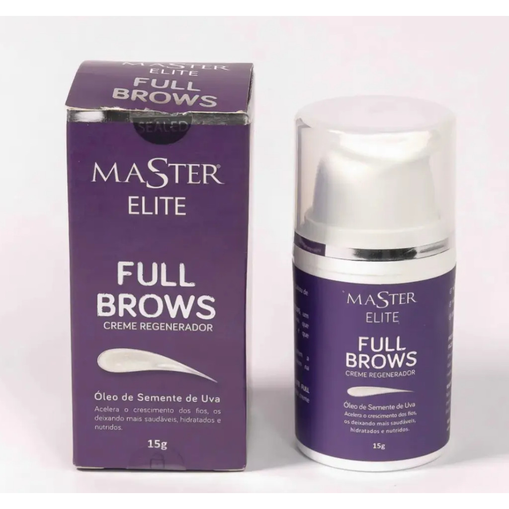 Creme Regenerador de Cílios e Sobrancelhas Master Full Brows para Crescimento
