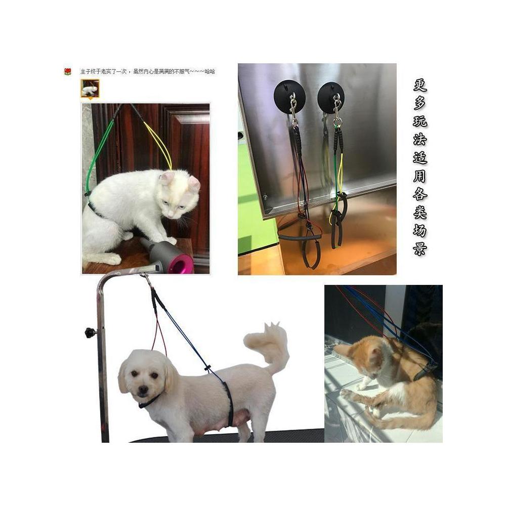 Boom ajuste beleza corda ventosa beleza suporte de mesa corda fio beleza mesa ferramentas do cão cabelo soprando tesoura