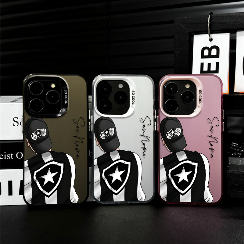 Capinha personalizados Botafogo futebol clube 5 Para iPhone 11 normal 16 15 17 14 11 12 13 pro max 15 Plus 14 PRO Capa