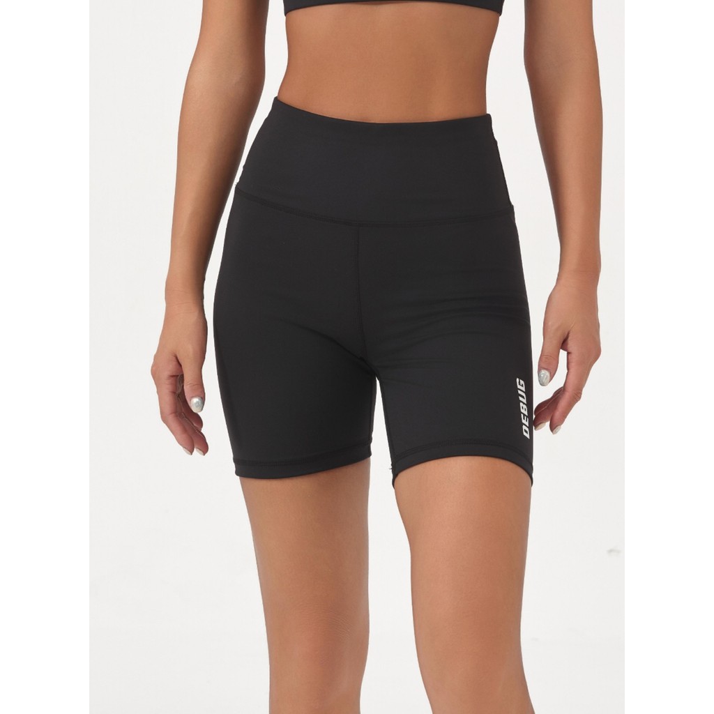 DEBUG RAGE Shorts femininos de 17 cm, espartilho de levantamento de quadril, transpiração elástica, esportes, verão, Fit