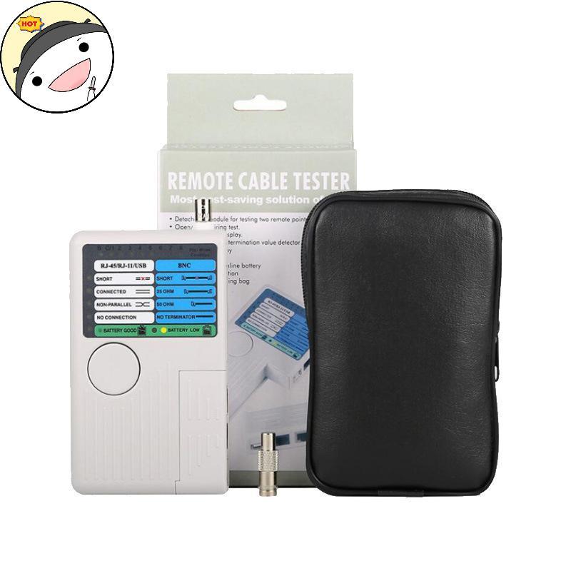 Maud 4 Em 1 Testador De Cabo De Rede Telefônica Multifuncional RJ45/RJ11/USB/BNC LAN Cat5 Cat6 Fio Pt