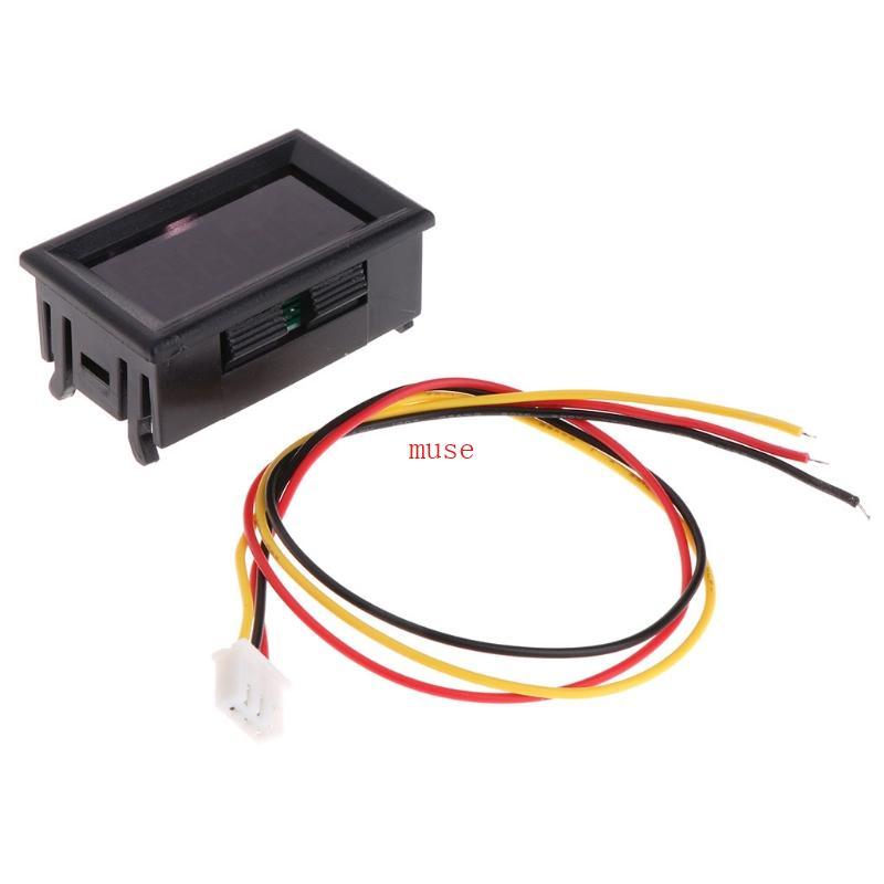 2 1 LED Tacômetro Medidor Digital RPM Voltímetro Para Rotação Automática Motor