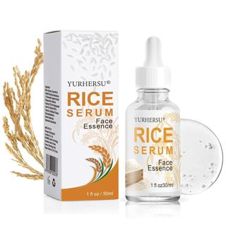 Sérum Facial de Arroz, Essência Hidratante para o Rosto, Firmador, Antirrugas, Antienvelhecimento, Remove Linhas Finas d