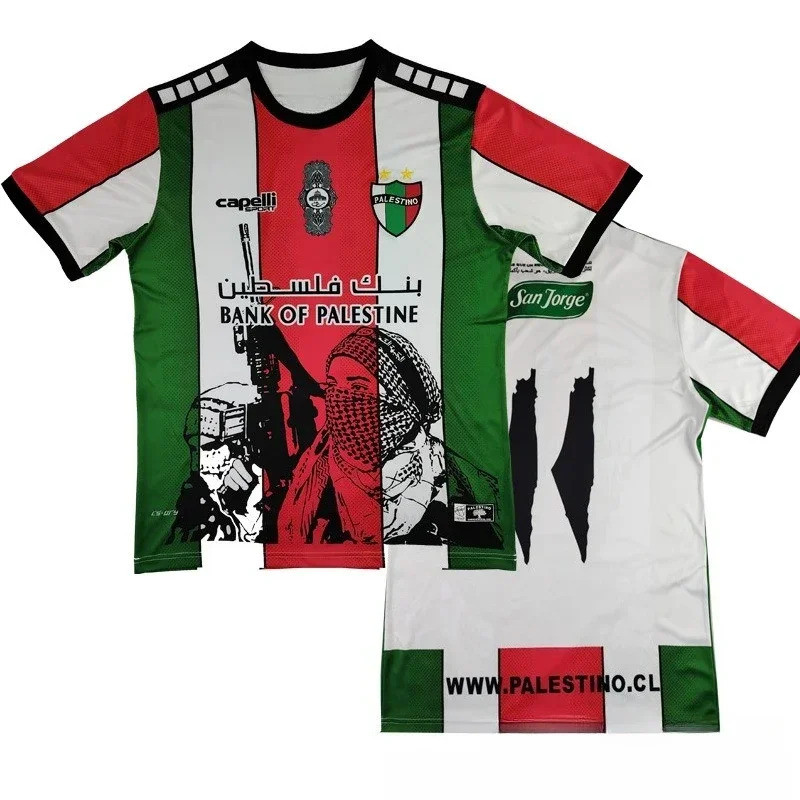 Nova Camisa De Futebol Palestina Impressa Em 3D , Camiseta Para Homens E Mulheres , Esportiva De Secagem Rápida Respiráv