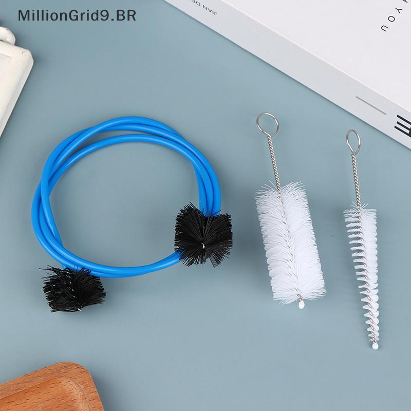 Moinho 1 Conjunto Kit De Manutenção Trompete Dobrável Aperto Cobra Escova Bocal Corneta Limpeza Instrumento Musical Aces