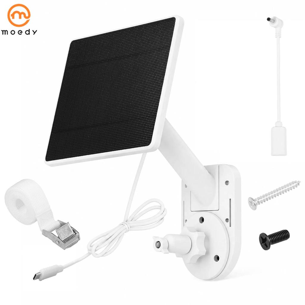Painel Solar De 6 W Com Suporte Para Câmera Ring Cam 2 Em 1 Carregador Ajustável De Parede Exterior SHOPSKC3085