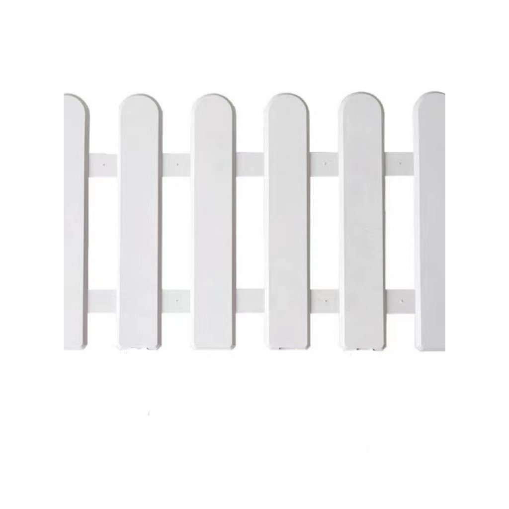 Cerca de plástico PVC, guarda-corpo, divisória para canteiro de flores, decoração externa, cerca para jardim de villa, t