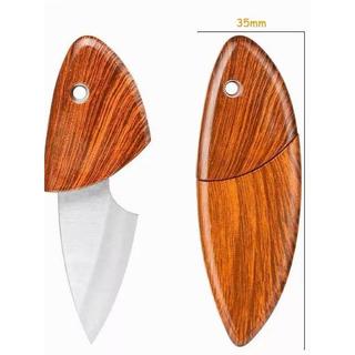 Mini Faca Com Bainha De Frutas Aço Inox Mini Faca Para Piquenique Caça Pesca Camping Churrasco, Faca Pescador