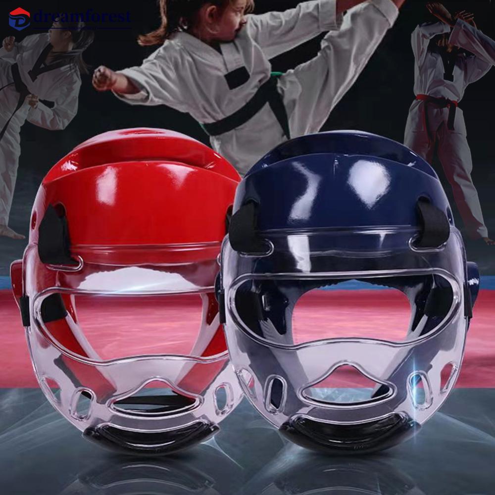 DREAMFOREST Profissional Taekwondo Protetor De Cabeça MMA Capacete Muay Thai Boxe Karate Guarda Kickboxing G5W1