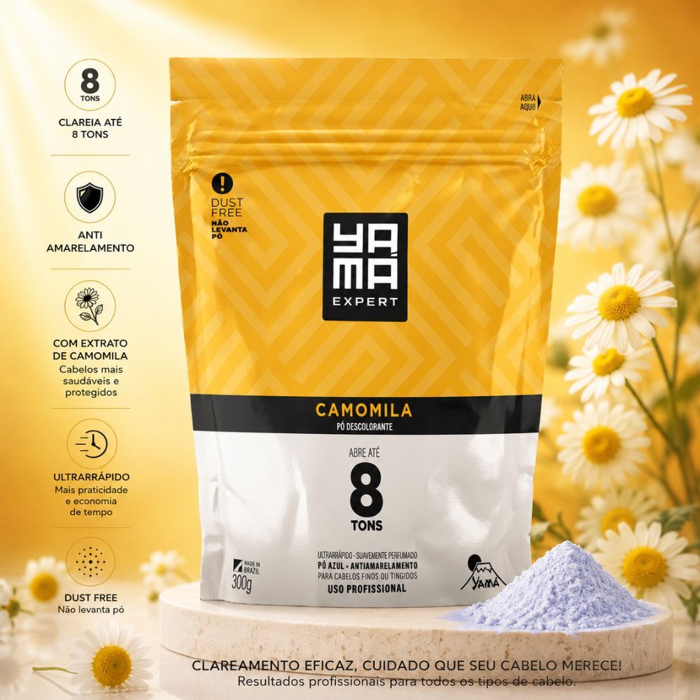 Pó Descolorante Camomila Refil 300g Yama