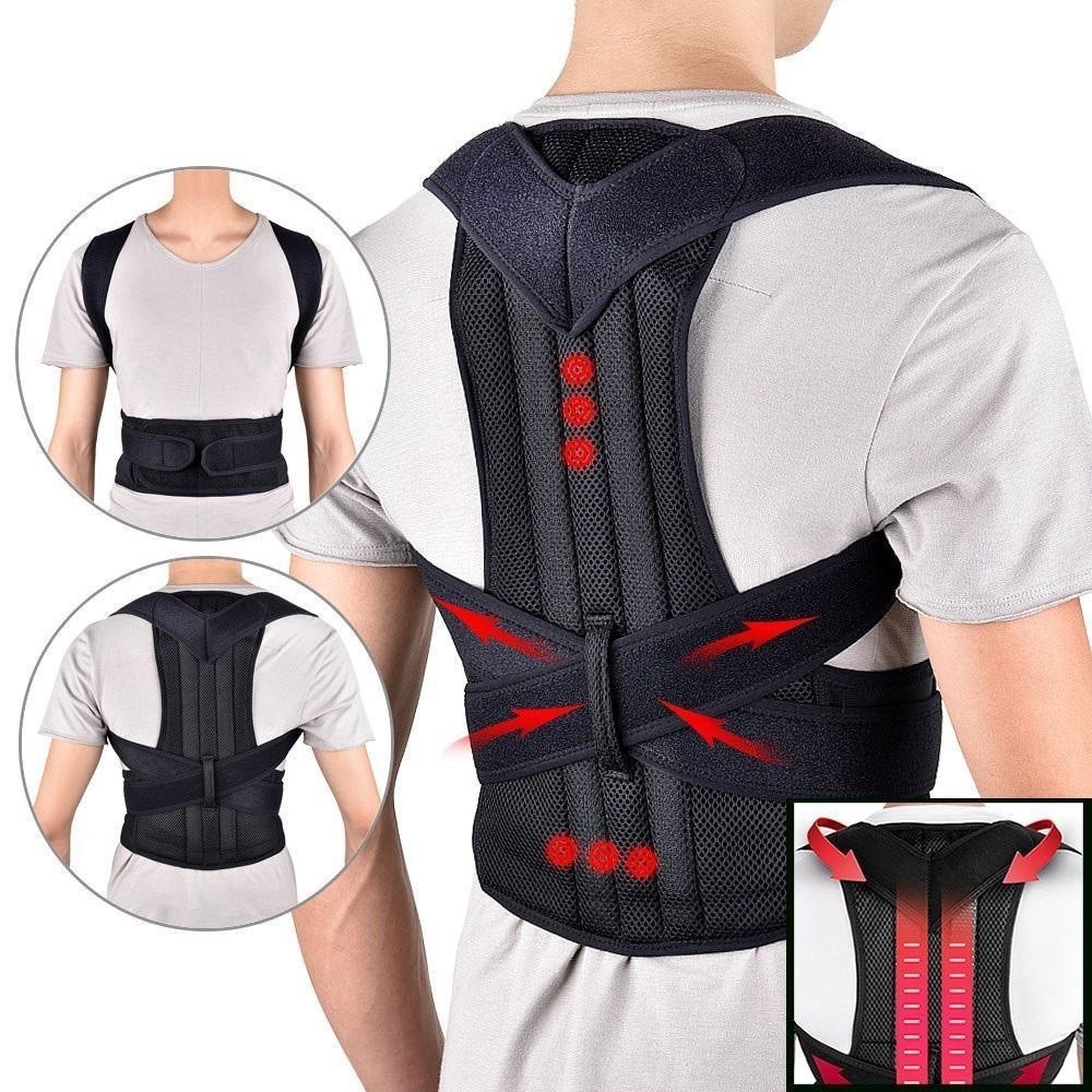 Corretor de Postura, Cinta Postural para Correção da Postura da Coluna, Protetor Lombar