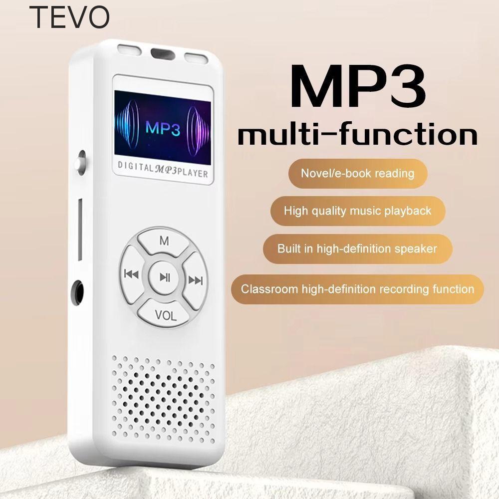 TEVO Student MP3 , Alto-Falante Embutido De Alta Capacidade MP3 Music Player , Com Botões Long Strip Mini