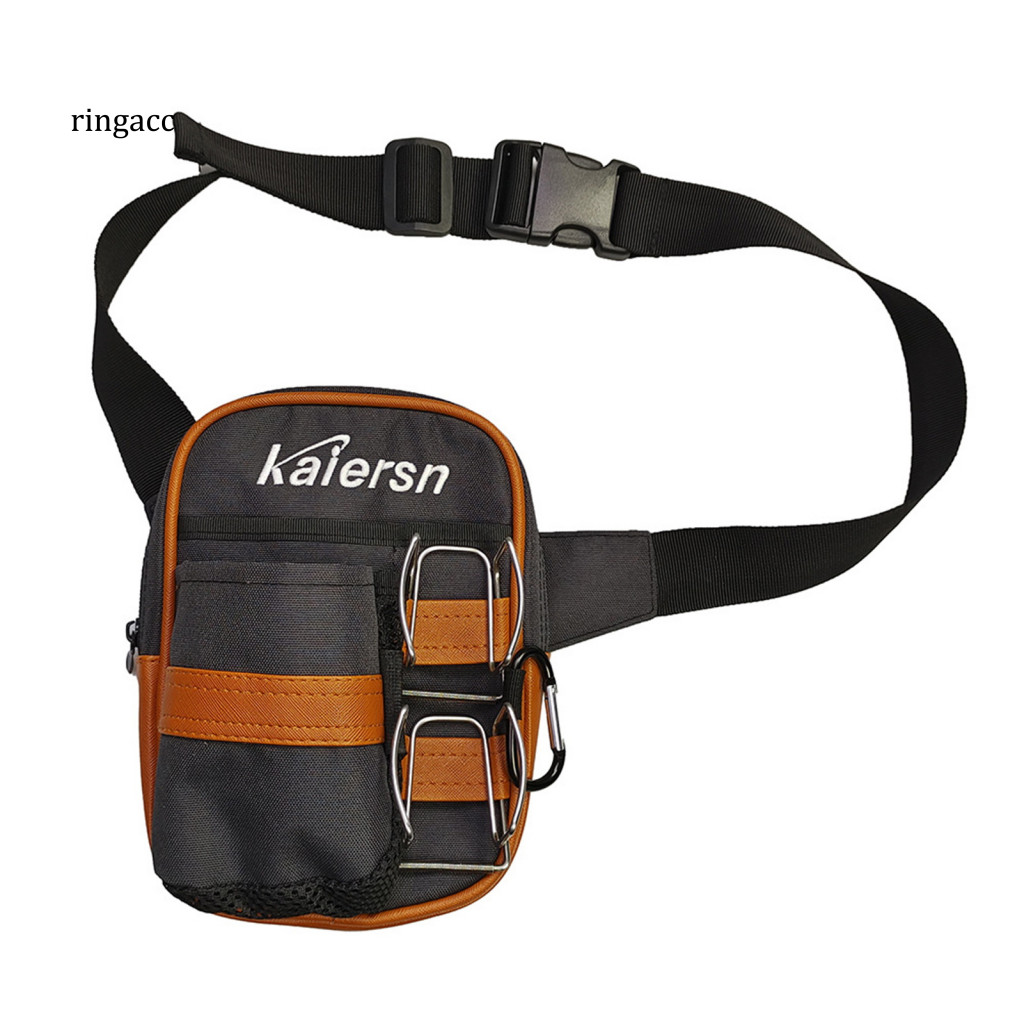 Golf Waist Bag Storage Waterproof Ball with Adjustable Belt – Durable Nylon Tee Pouch for Men Women Golfers Fanny Pack