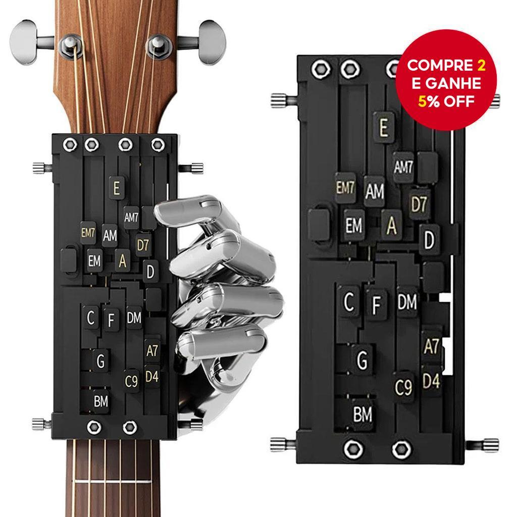 Assistente Automático de Acordes para Violão Folk, Ferramenta de Prática com Um Toque para Iniciantes Cantores,