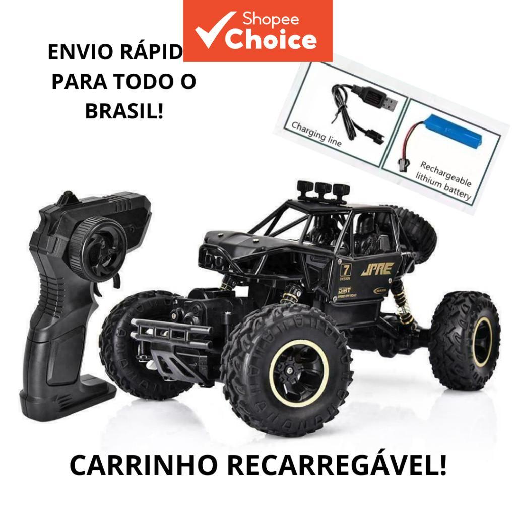 1:18 4x4 2.4G RC Caminhão Derrapante Off-Road de Alta Velocidade Carro Elétrico de Brinquedo para Crianças Controle