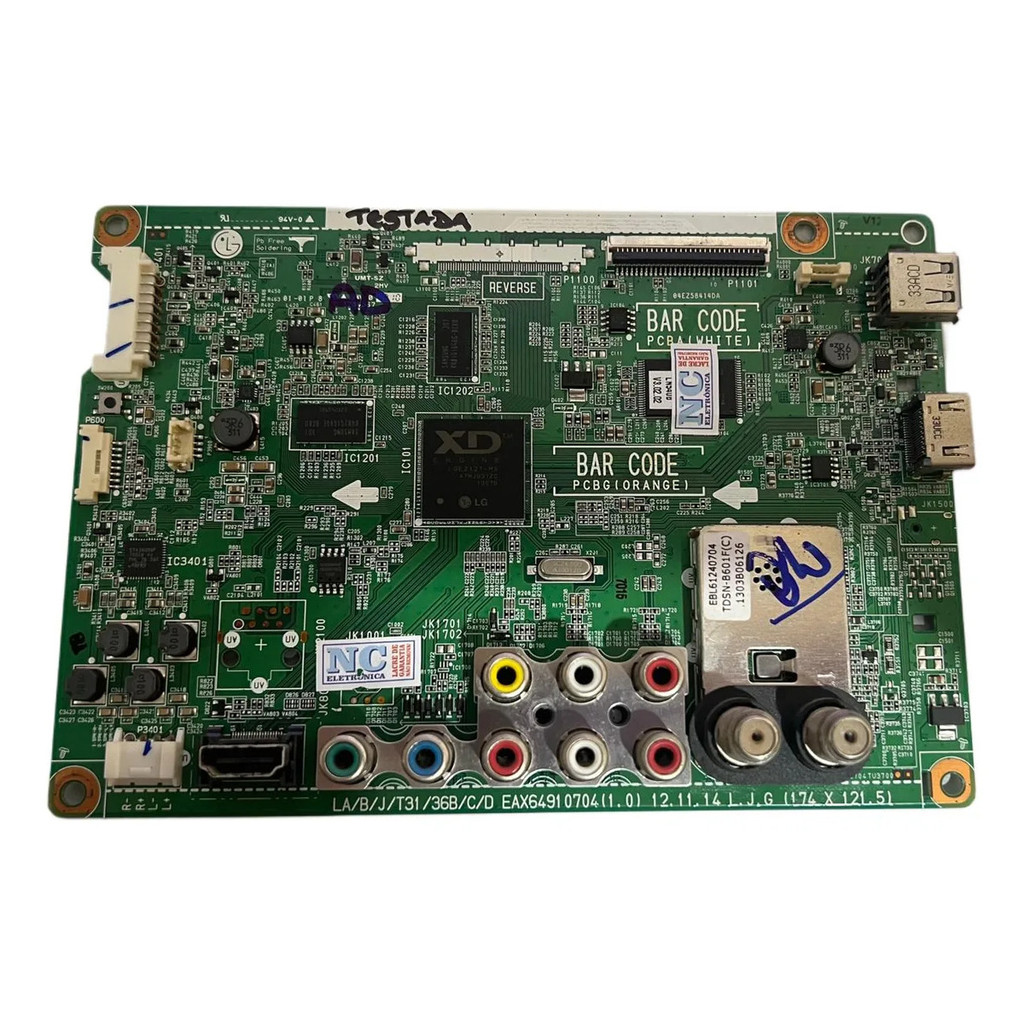 Placa Principal Compativel Tv 32ln540b 32ln536b Eax64910704
