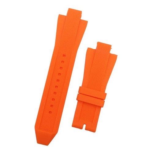 Pulseira Compatível Michael Kors Laranja Laranja 13 Cm