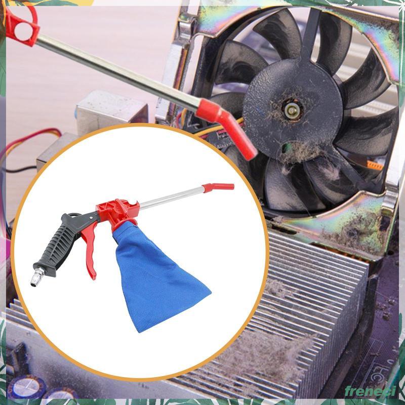 [Freneci] Aspirador De Pó Soprador De Compressor De Ar 2 Em 1 Bocal De Sucção Pneumática Para Remoção De Poeira De Fenda