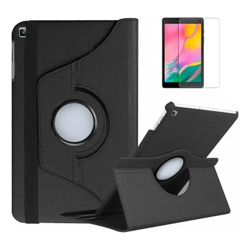 Premium Capa E Película Para Galaxy Tab A Sm T290/t295 8  Preto