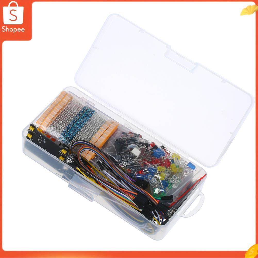 Hap Conjunto de placa de ensaio Hap XIXIAN 830 Componente eletrônico Starter Kit DIY com caixa de plástico compatível