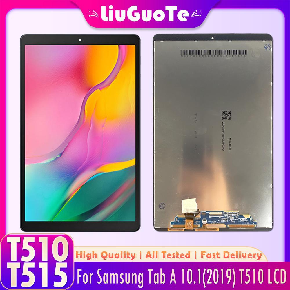 10.1 " LCD Para Samsung T510 Tab A 10.1 2019 T510 T515 SM-T510 Display Tela De Toque Digitador Assembléia Substituição