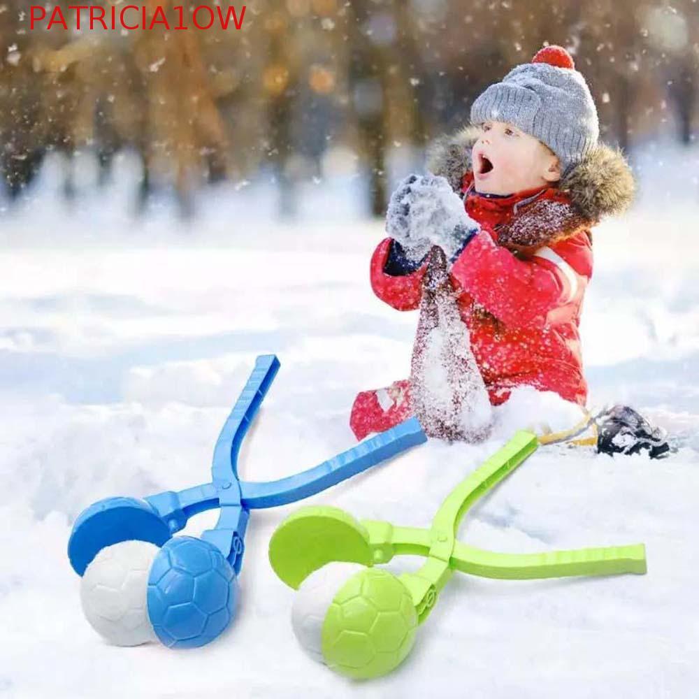 PATRICIA1OW SnowBall Clip Cor Aleatória Esporte Ao Ar Livre Bolas De Neve Luta Futebol Bola Crianças Brinquedos Areia Fa