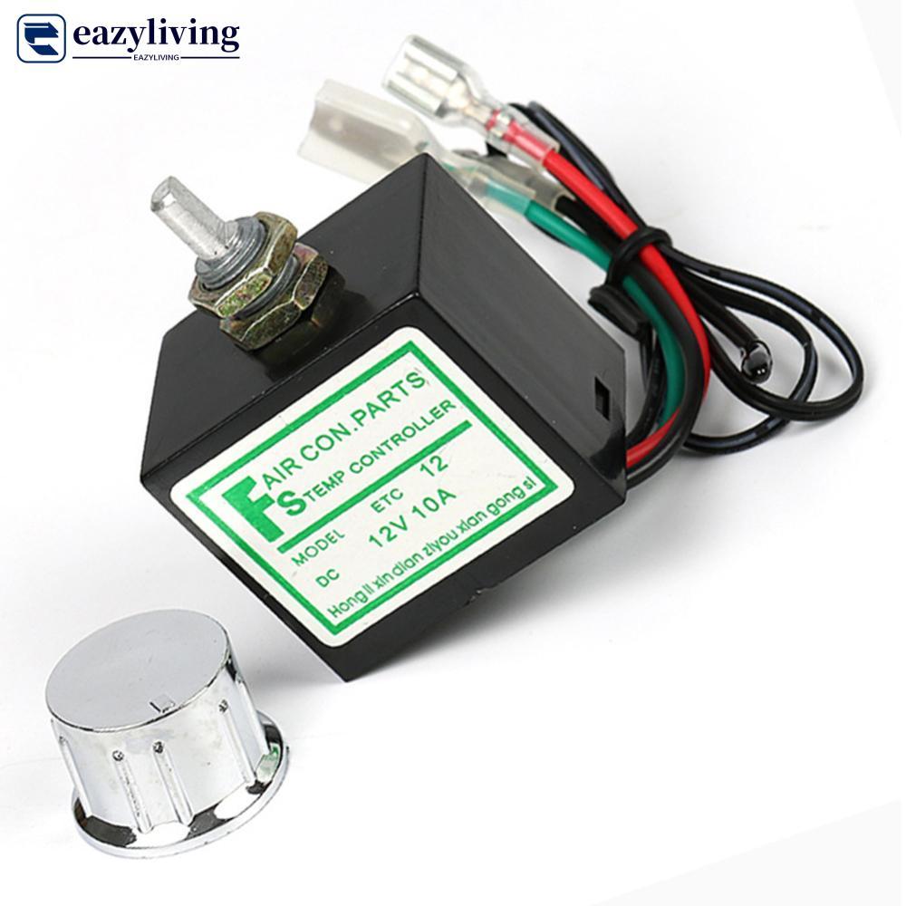 EAZYLIVING 10A 12/24V Carro Ar Condicionado Termostato Eletrônico Interruptor Controle De Temperatura Acessório Automáti