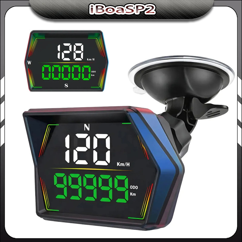 Velocímetro Digital Gps Hud Universal Odômetro Hd Veicular