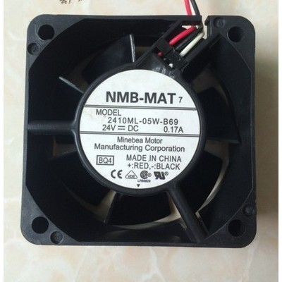 Ventilador inversor genuíno NMB 2410ML-05W-B60/69 24V 0.17 A 6025 Schneider Anchuan