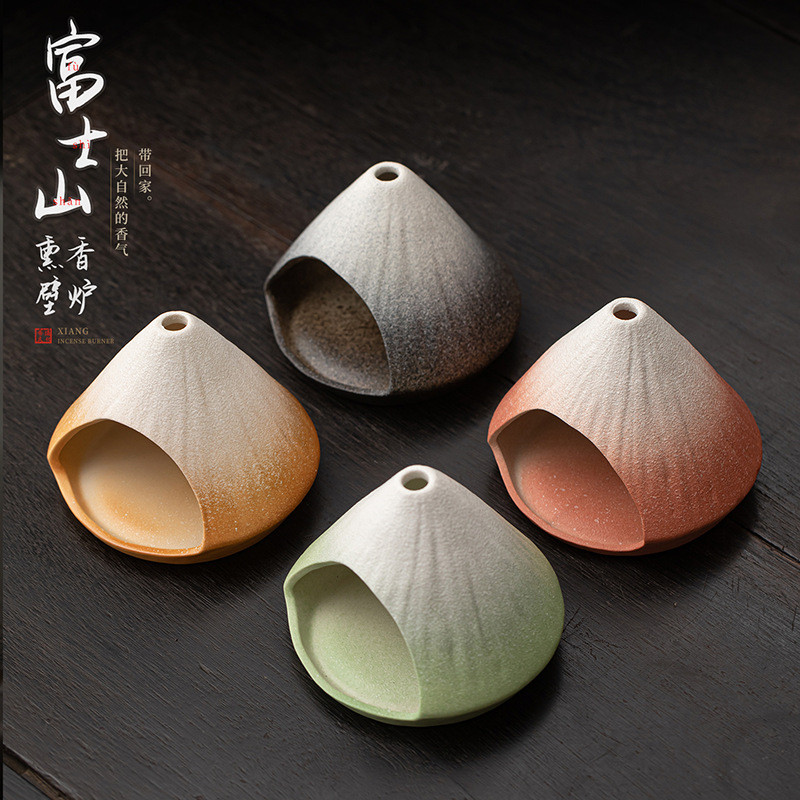 Nova montagem Fuji incenso queimador de fogo cedro sálvia queimador de incenso Peru Shengmu grande forno-torrado incenso