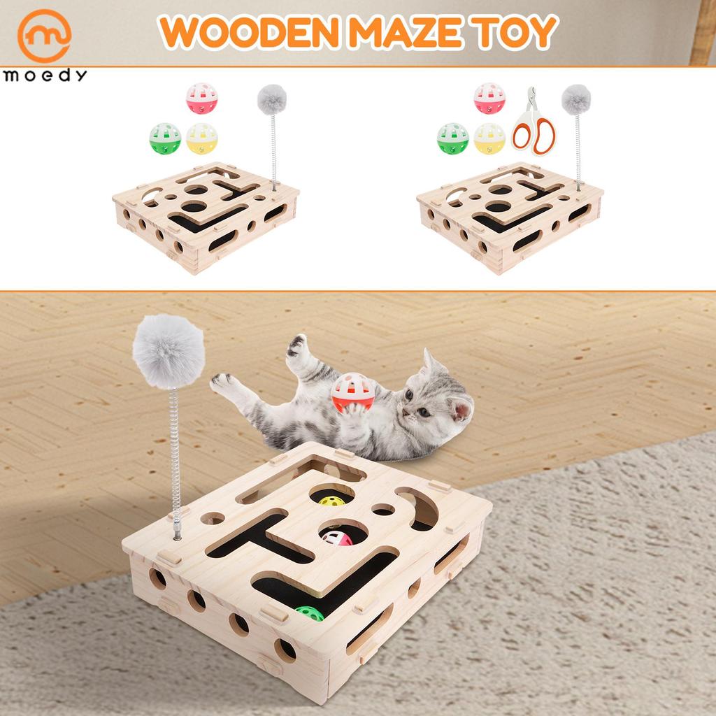 Gato Scratch Puzzle Enriquecimento Caixa Arquivo De Unhas Coçar Para Moagem Diversão SHOPSKC3848