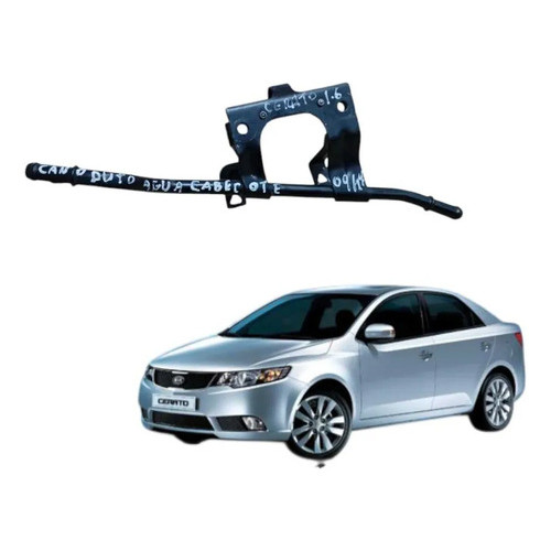 Cano Duto Água Cabecote Kia Cerato 1.6 2009 A 2014 Preto