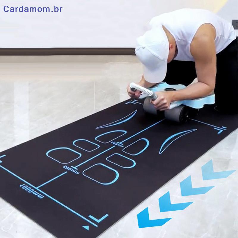 { CARDA } Roda Abdominal Almofada Especial Escala Yoga Fitness Masculino Ajoelhamento Pad Treinamento Exercício Construç