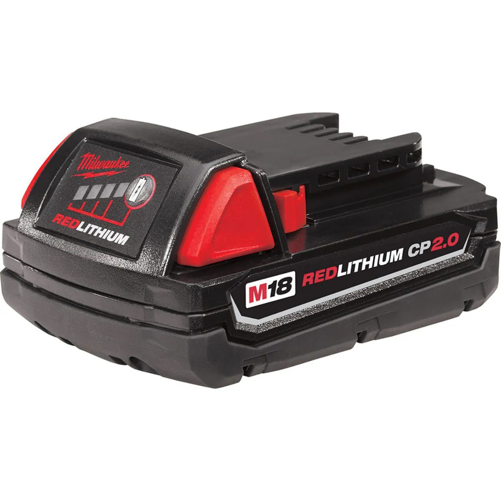 Bateria de Íons de Lítio MILWAUKEE 48-11-1820 M18 REDLITHIUM 18V CP 2.0Ah